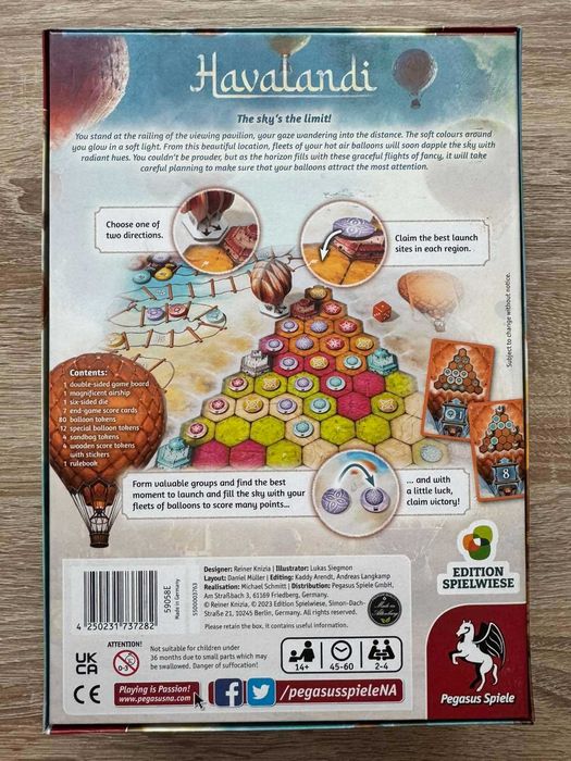 Настолна игра Havalandi - Стратегическа