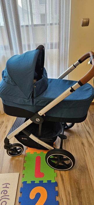 Cybex Balios S LUX+Кош-БЕЗУПРЕЧНА+зимно чувалче+дъждобран+комарник