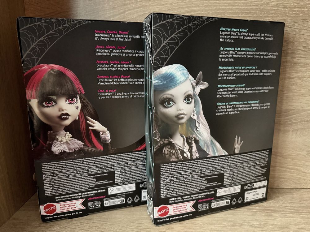 Monster high Reel Drama Draculaura & Lagoona Blue