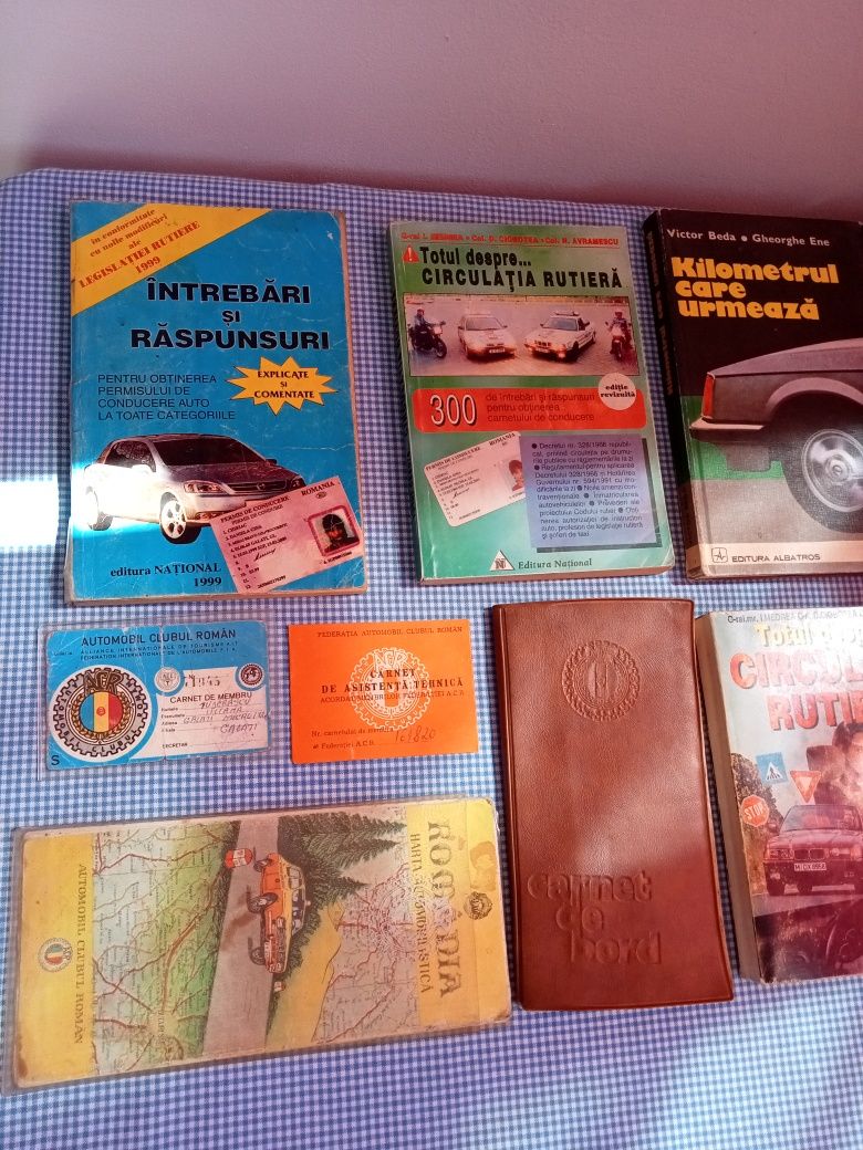 Cărți vechi tematica auto, ACR,Dacia 1300,1100,1310