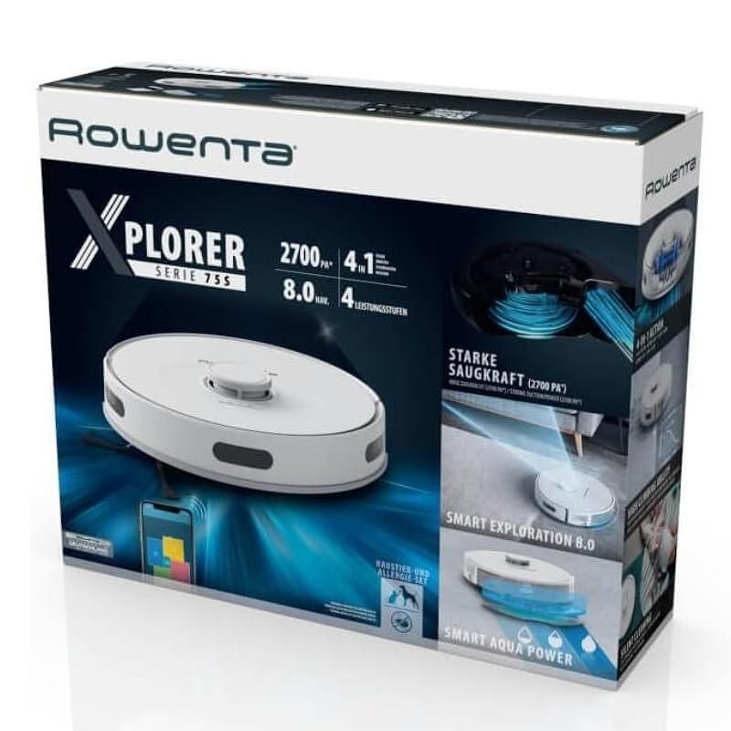 Прахосмукачка робот ROWENTA X-PLORER SERIE 75 S RR8577WH