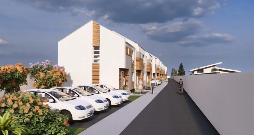 White Homes Concept!

   Ansamblu de căsuțe însiruite, situat in Tg -J