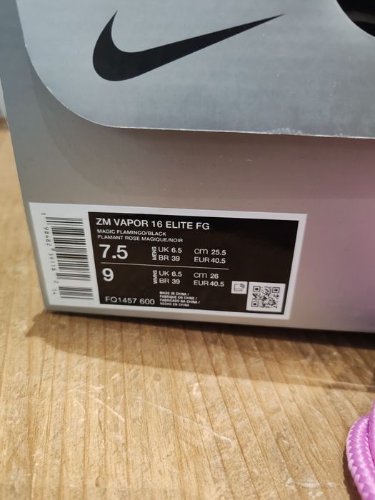 Ghete fotbal profesionale Nike Mercurial 16 Elite FG mărimea 40.5