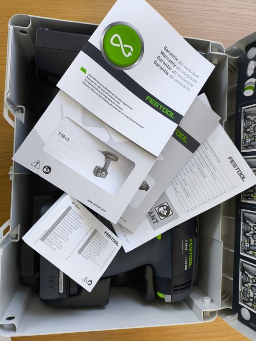 Винтоверт Festool T18+3