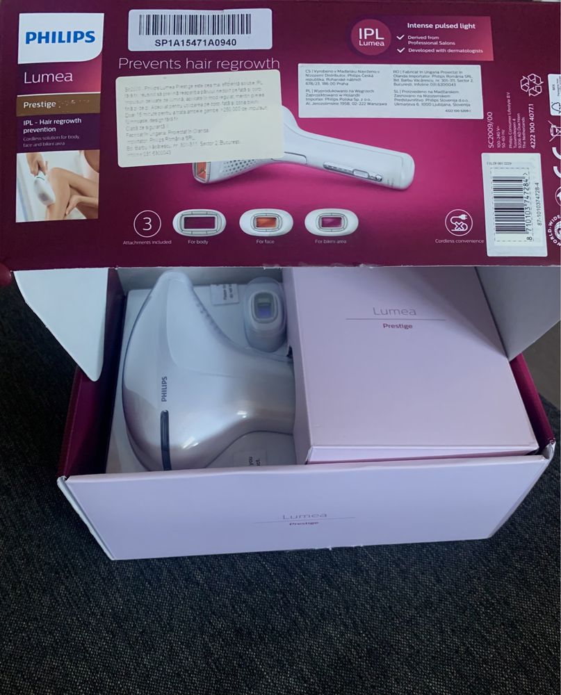 Philips Lumea Prestige IPL SC2009/00 - NOU