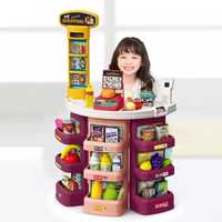 Детский игровой набор Супермаркет Market shopping с корзинкой, кассой