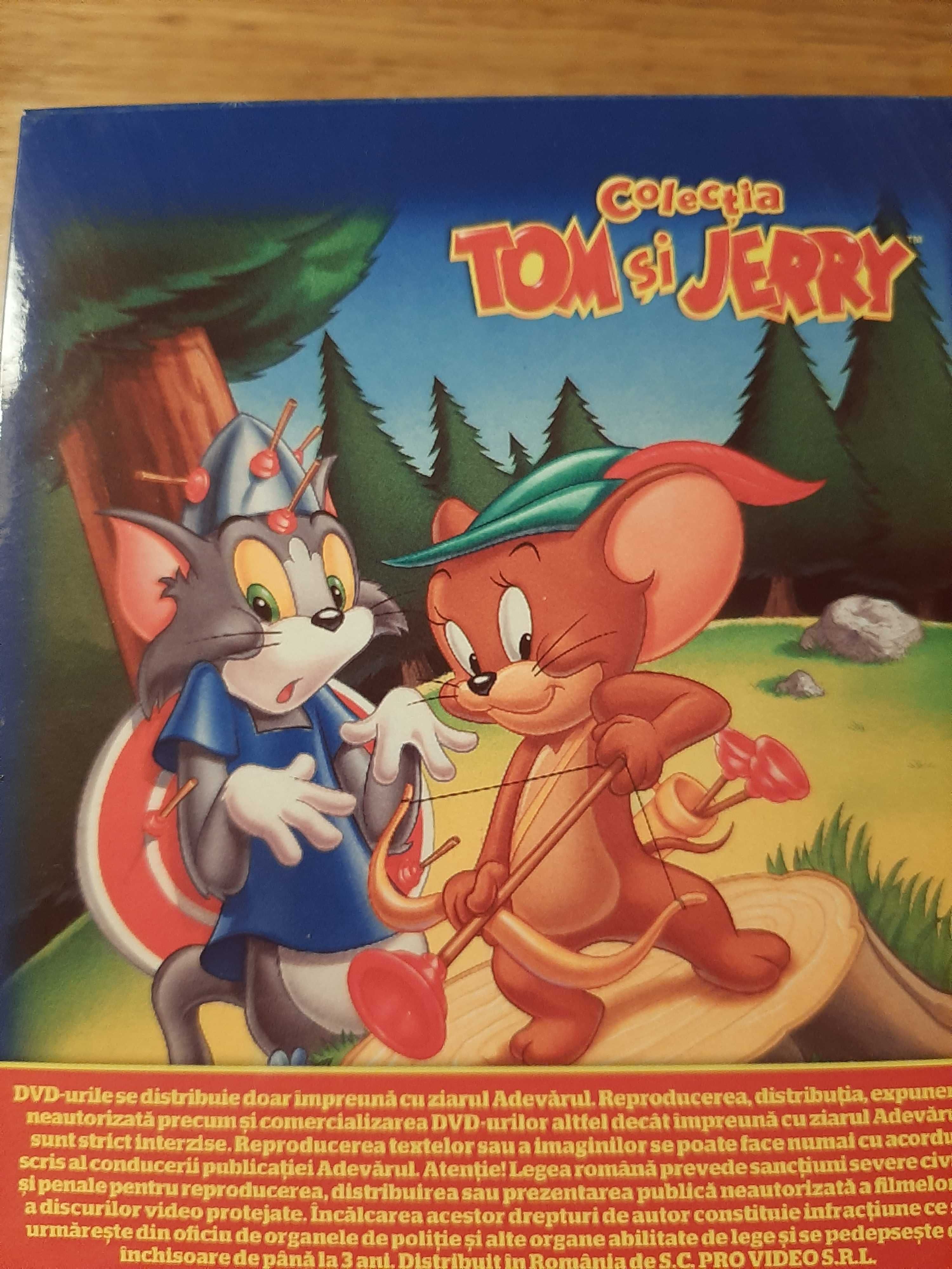 DVD Tom si Jerry vol. 1-8 colectia Adevarul