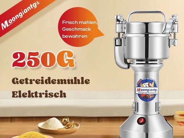 950W Електрическа мелница за зърна Moongiantgo, 28000rpm
