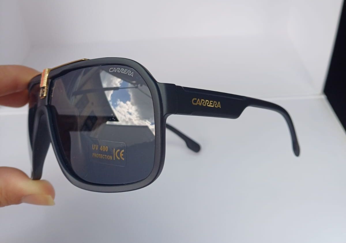 Ochelari de soare Carrera negru auriu