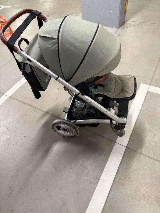 Комбинирана детска количка Mutsy IICON VISION JADE GREEN