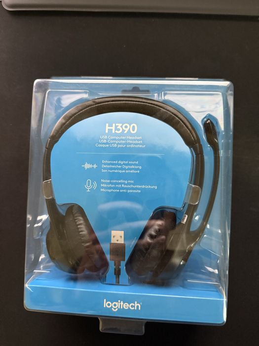 Casti Logitech H390 sigilate