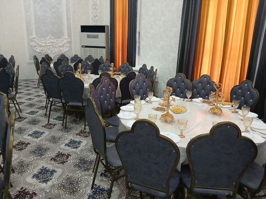 Тойхона стол стул из нержавейки современный дизайн на заказ