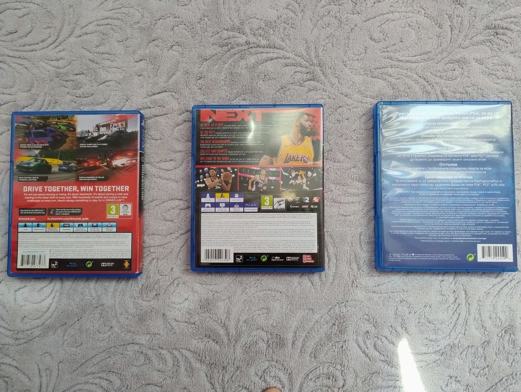Оригинални игри за PS4 - Driveclub, NBA 2K20