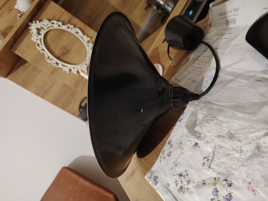 Лампа в индустриален стил