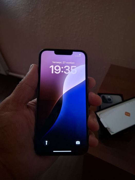 iPhone  13 пур %83 телефон памид128 гб