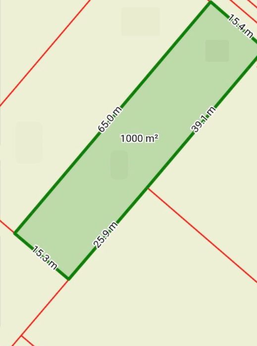 Пролеша - УПИ 1000 м.кв готово за строеж