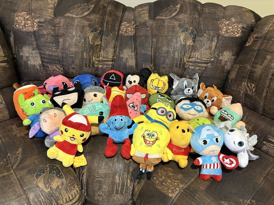 Плюшени играчки лот за кранче