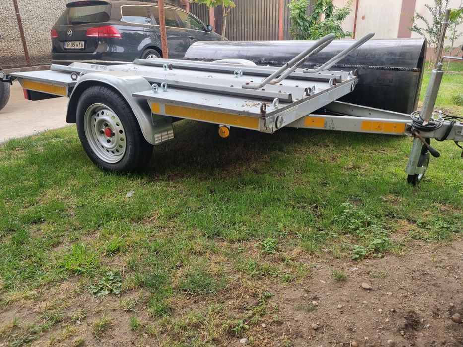 Remorca platforma STEMA transport motociclete