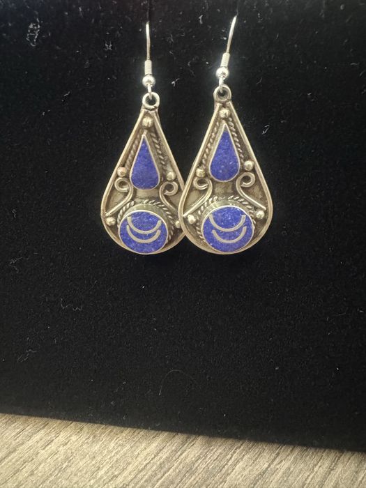 Бохо обеци естествен камък