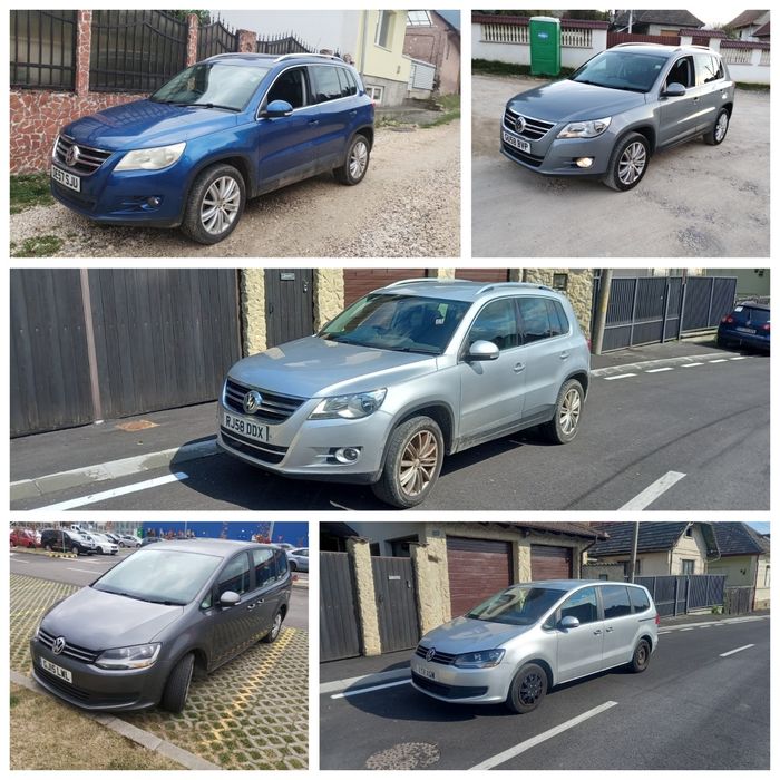 Dezmembrez ,piese,scaune,usa,cutie viteza dsg vw Tiguan,vw Sharan 7N