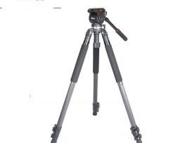 Trepied carbon JY0510C Kit Carbon Fiber Tripod + JY0606 Fluid Head 180