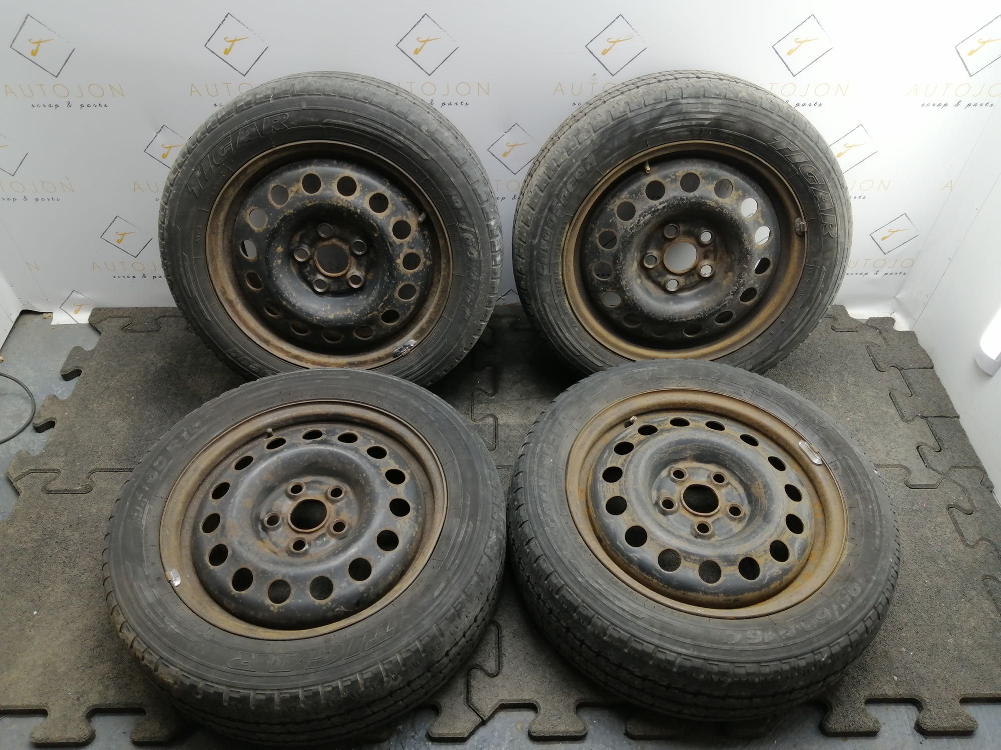 Set roti cu cauciucuri 195/60 R16 5x112 Volkswagen Sharan Alhambra