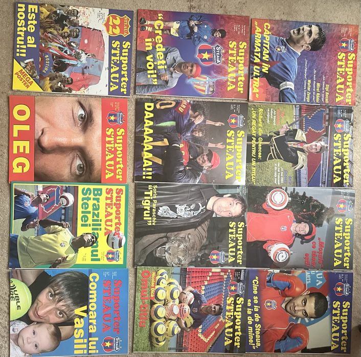 Reviste Suporter Steaua colectie fotbal