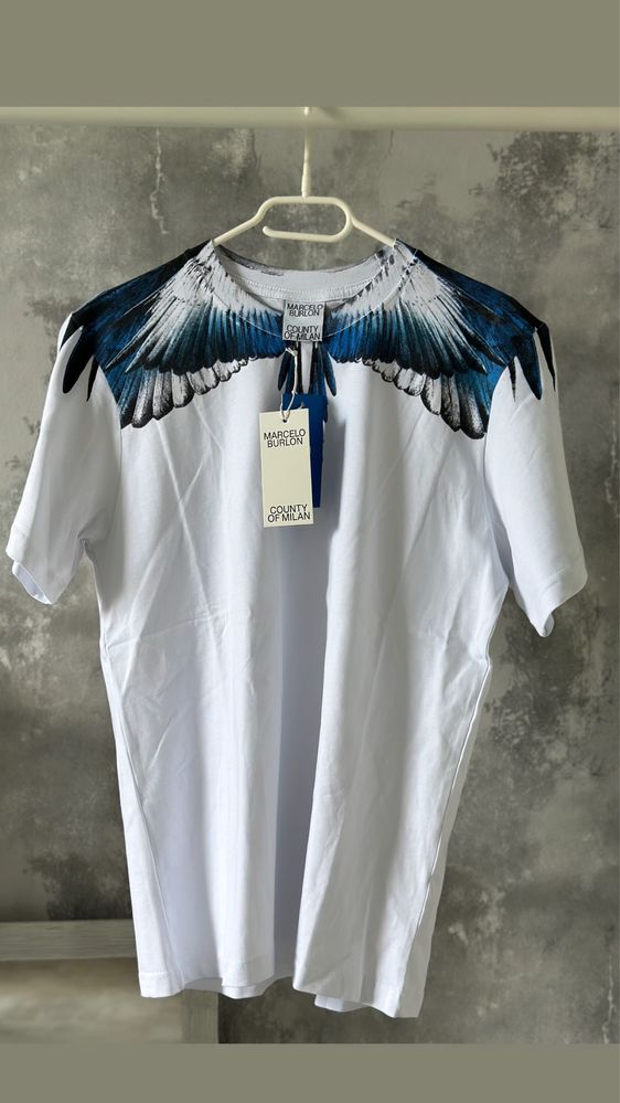 Tricou Marcelo Burlon blue