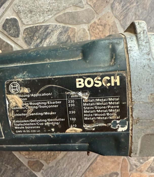 Polizor unghiular Bosch GWS 18-230