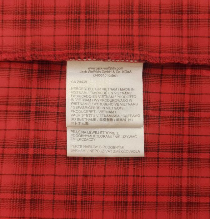 Camasa Jack Wolfskin Regular Red