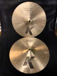 Fus Zildjian K Custom Dark 14" Hihat (nu Istanbul Meinl Sabian Paiste)