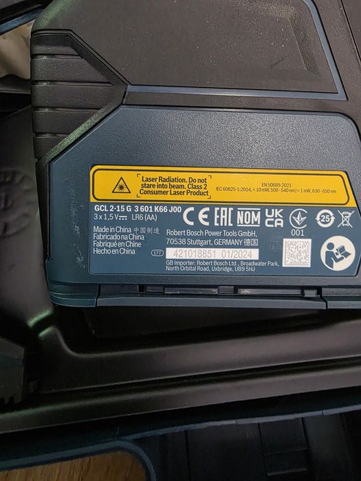 Nivela Bosch gcl 2-15g