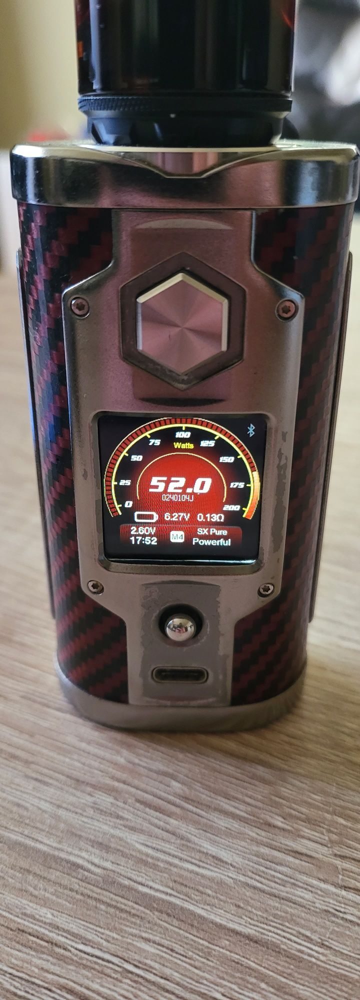 Mod Sx Mini G Class Red Carbon Fiber + Kylin M Pro