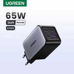 Ново 65W GaN зарядно UGREEN Nexode (3xUSB-C, 1xUSB-A)