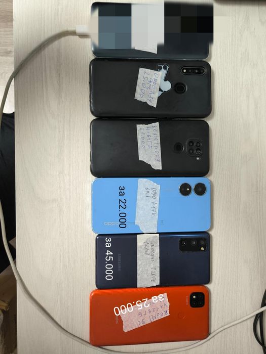 Смартфоны Samsungi,oppo,redmi,Huawei