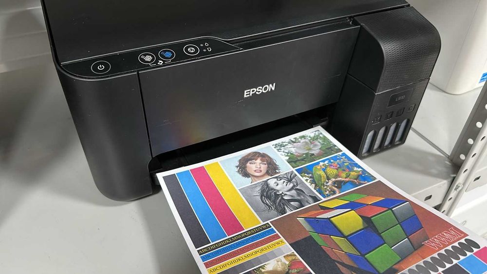 Принтер цветной струйный Epson L3110 А4 с гарантией и документами!