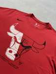 Nike Chicago Bulls Shirt M Mens DRI-FIT Red тениска