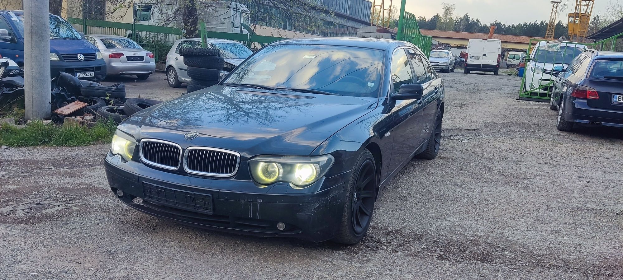 BMW 740 D на части