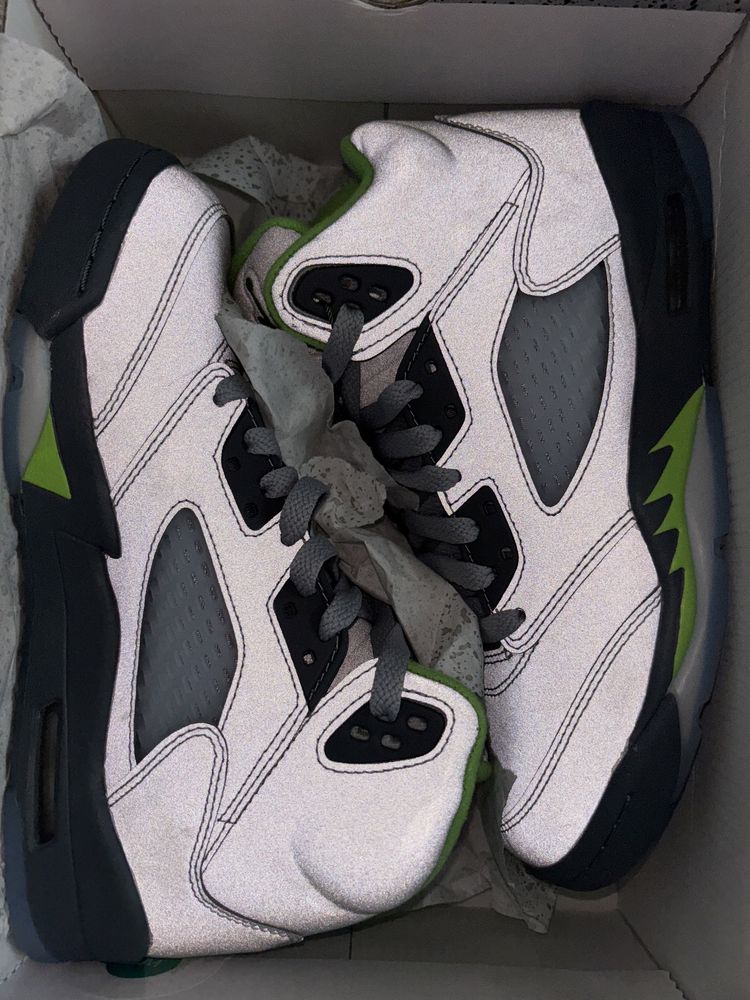 Vand Jordan 5 green bean marimea 38