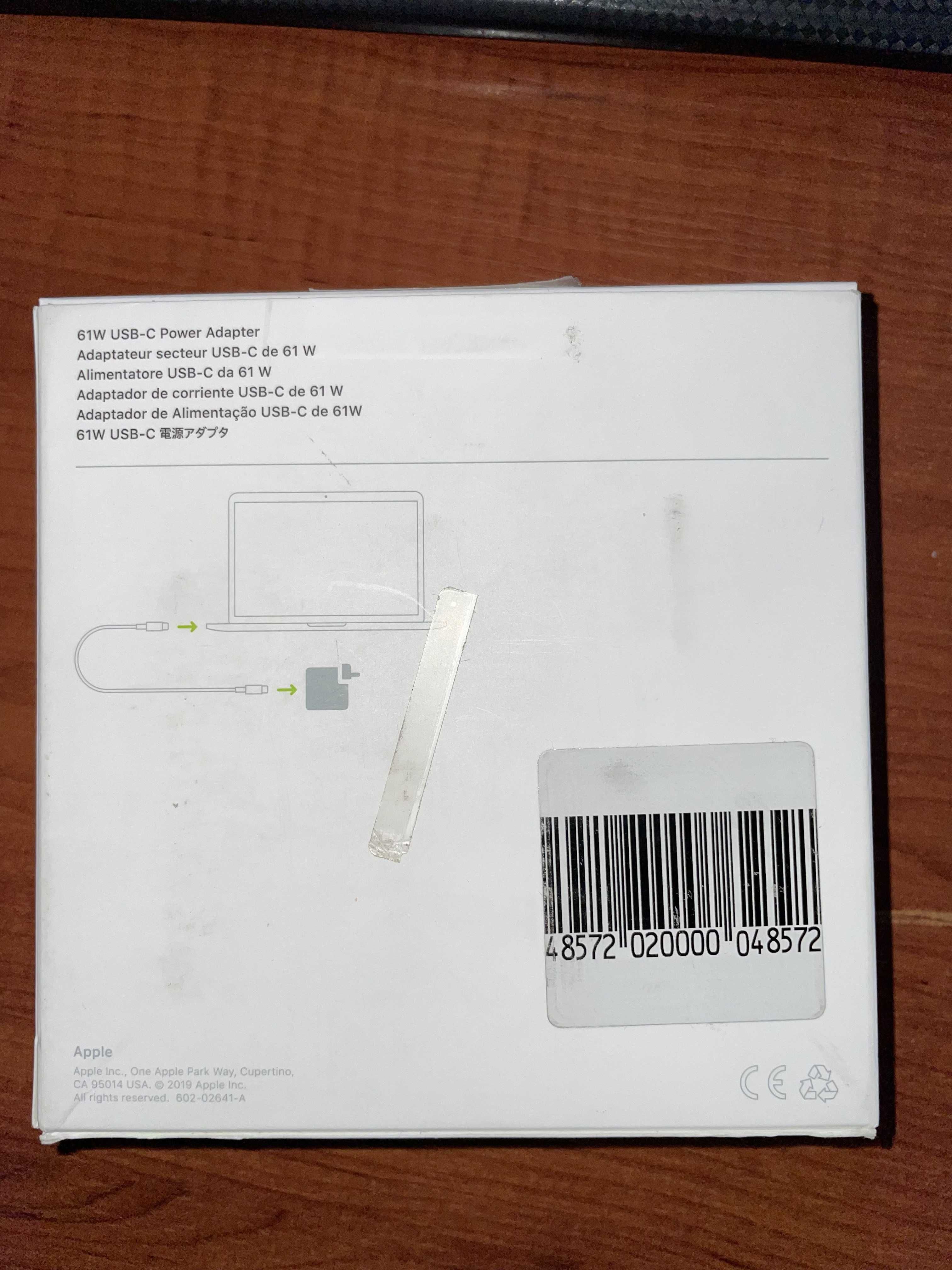 Продается новый Адаптер и кабель для Macbook pro 14,16