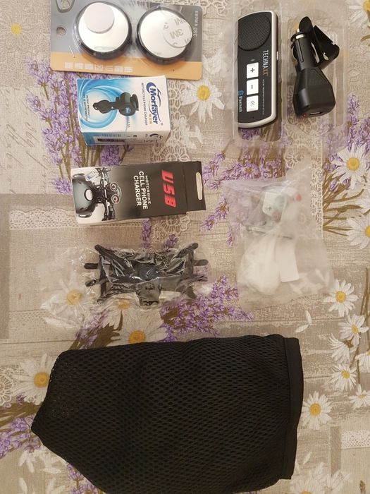 Bluetooth 12 v, priza Usb moto, suport telefon ghidon, etc