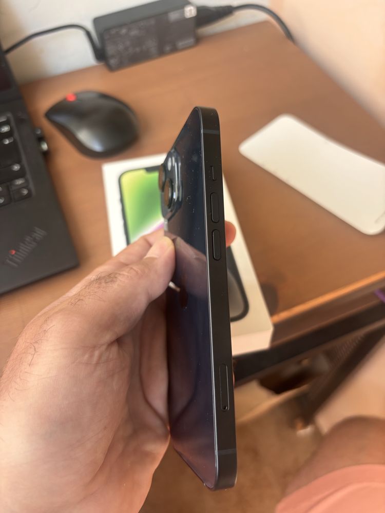 Нов!!! iPhone 14, Midnight, 128GB