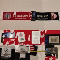 Fular Bayern Munchen & Sevilla fc UEFA champions fan colectionari