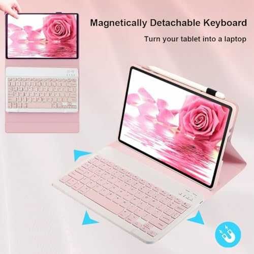 Нов Калъф с Bluetooth клавиатура за Honor Pad X9 11.5" PU кожа кейс