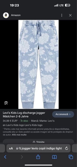 Jogger copii Levi’s