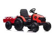 Tractoras electric cu remorca basculabila Kinderauto SX2068, RED