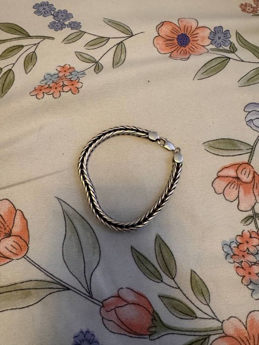 Серебряный браслет 35г. в идеальном состоянии 925 проба