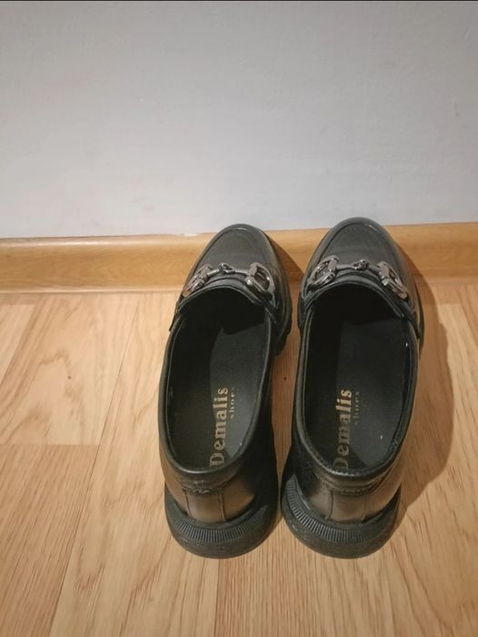 Pantofi mocasini piele Demalis mărime 36