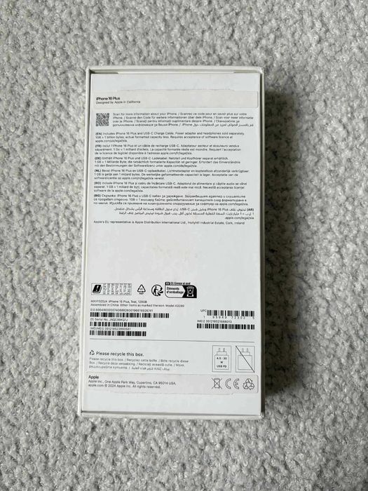 Iphone 16 plus 128gb