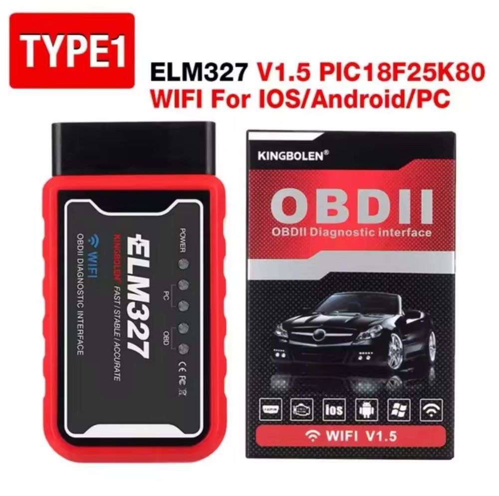 Tester (Interfata) Auto ELM327 v1.5 PIC18F25K80